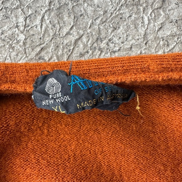 Vintage Ansett of Seymour Pure Merino Wool Cardigan - Picture 2 of 2